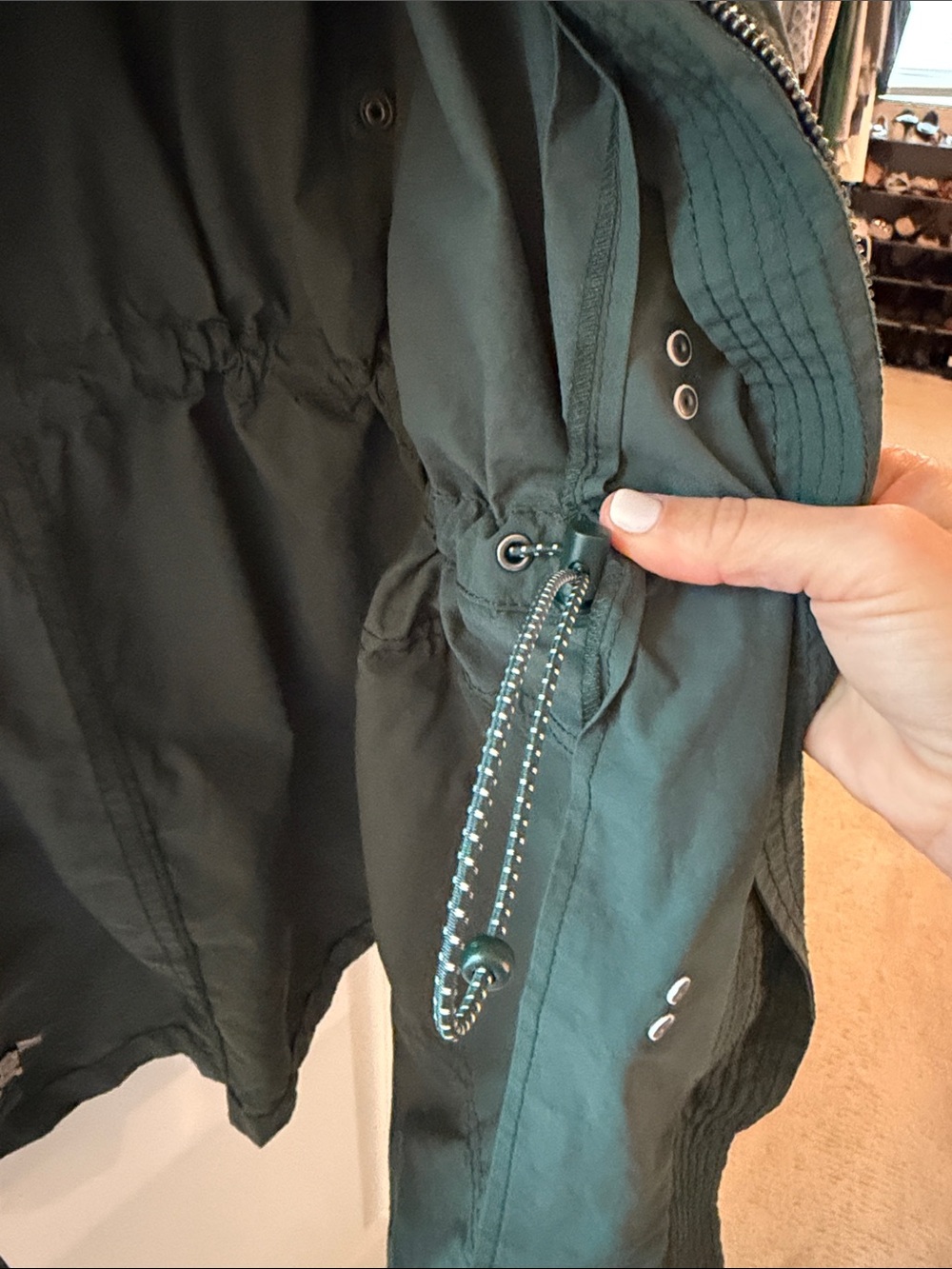 J.Crew Green Raincoat/FieldCoat - Picture 7 of 7